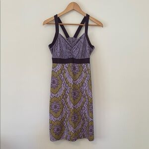 Prana Purple Sundress Midi